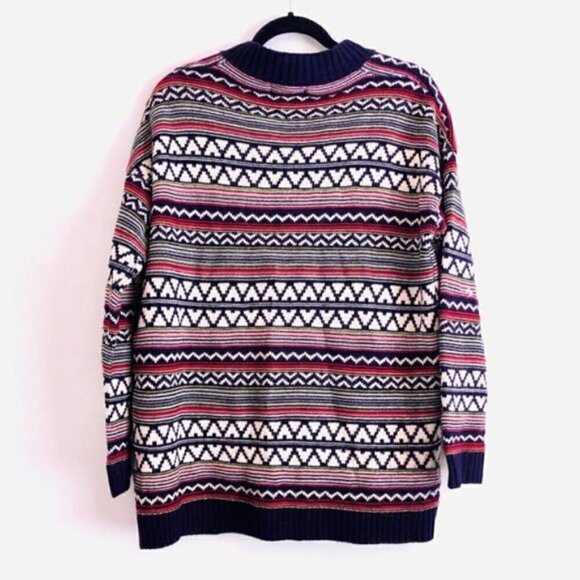 skies are blue Cardigan S Oversized Grandpa Bohemian Patterned Vintage Inspired - Picture 6 of 9